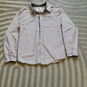 Ben Sherman Boys Flannel Button-Down Shirt | Size 10/12 | Long Sleeve